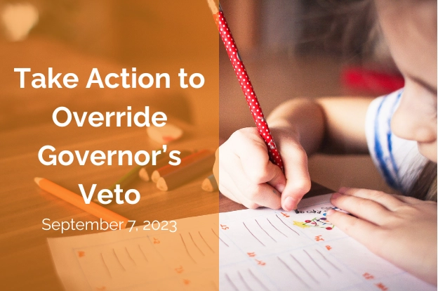 Take Action to Override Governor's Veto